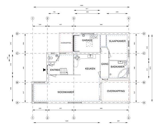 Floorplan - Hulsbrookstraat 7A, 7665 CE Albergen